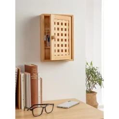 Schränke & Regale·Regale|Die moderne Hausfrau Bambus-Schlüsselschränkchen