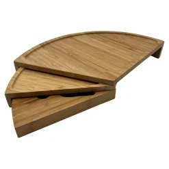 Servierzubehör|Die moderne Hausfrau Bambus-Snack-Teller "Genial"