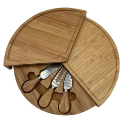 Servierzubehör|Die moderne Hausfrau Bambus-Snack-Teller 