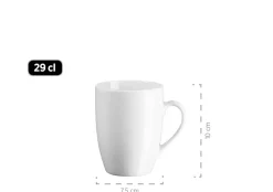 Geschirrsets|Die moderne Hausfrau Barca Frühstücksset, Porzellan