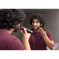 Gesichtshaarentferner & Rasierer|Die moderne Hausfrau Barttrimmer MN4X