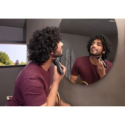 Gesichtshaarentferner & Rasierer|Die moderne Hausfrau Barttrimmer MN4X