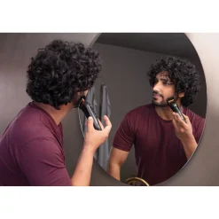 Gesichtshaarentferner & Rasierer|Die moderne Hausfrau Barttrimmer MN4X