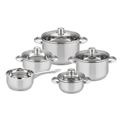 Töpfe|Die moderne Hausfrau Basic Topfset "Galactica" 9-teilig