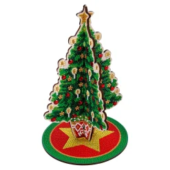 Basteln & Handarbeit|Die moderne Hausfrau Bastel-Set, Crystal Art „Weihnachtsbaum“