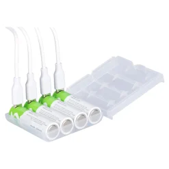 Batterien|Die moderne Hausfrau ﻿Batterien AA Mignon 1.400 mAh,﻿ wiederaufladbar, 4 Stück