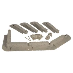 Beetbegrenzung|Die moderne Hausfrau Beetbegrenzung „Steinmauer“, 8 Stück