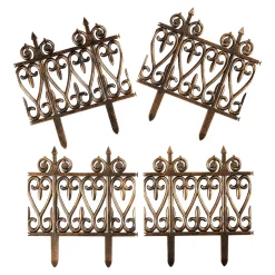 Beetbegrenzung|Die moderne Hausfrau Beeteinfassung „Antik“ 4 Stück