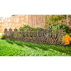 Beetbegrenzung|Die moderne Hausfrau ﻿Beeteinfassung „Antik“ 4 Stück