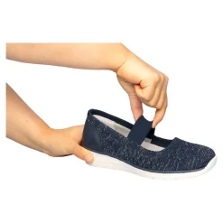 Damen Die moderne Hausfrau Bequem-Ballerina 