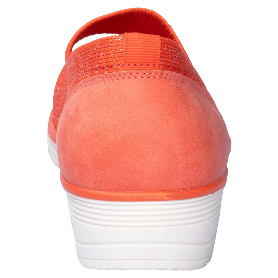 Ballerinas|Die moderne Hausfrau Bequem-Ballerina "Federleicht" orange