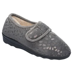 Hausschuhe|Die moderne Hausfrau Bequem-Kletthausschuh „Sarah“