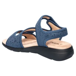 Sandalen|Sandalen|Die moderne Hausfrau Bequem-Klettsandale „Lore“