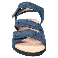 Damen Die moderne Hausfrau Bequem-Klettsandale „Lore“