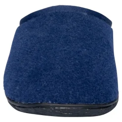 Damen Die moderne Hausfrau Bequem-Pantolette „Flex“ blau