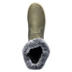 Stiefel|Die moderne Hausfrau Bequem-Stiefel „Claudia“ grün