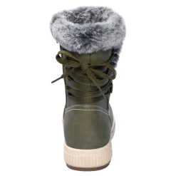 Stiefel|Die moderne Hausfrau Bequem-Stiefel „Claudia“ grün