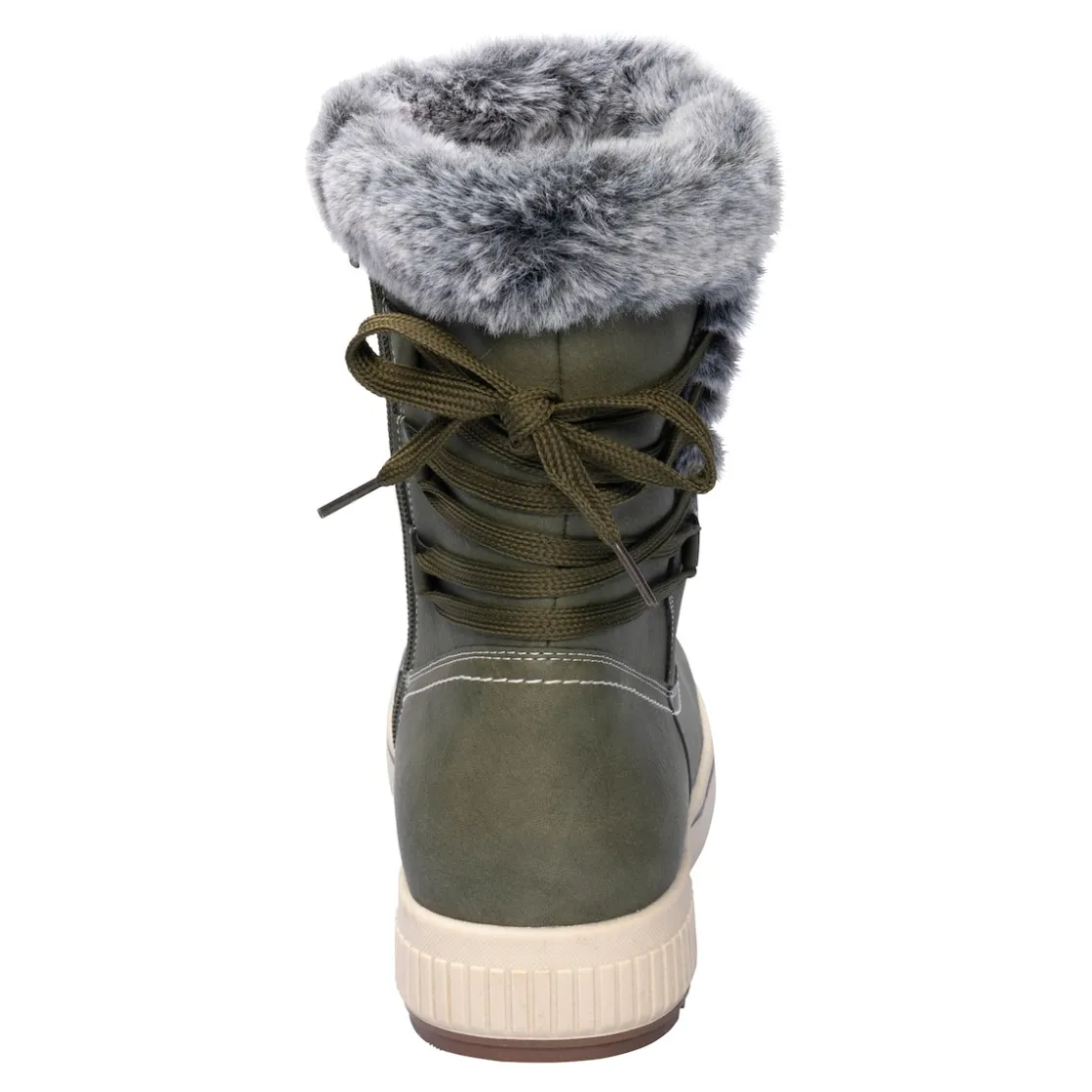 Stiefel|Die moderne Hausfrau Bequem-Stiefel „Claudia“ grün