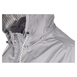 Jacken & Westen|Die moderne Hausfrau Übergangsjacke "Linda" steingrau