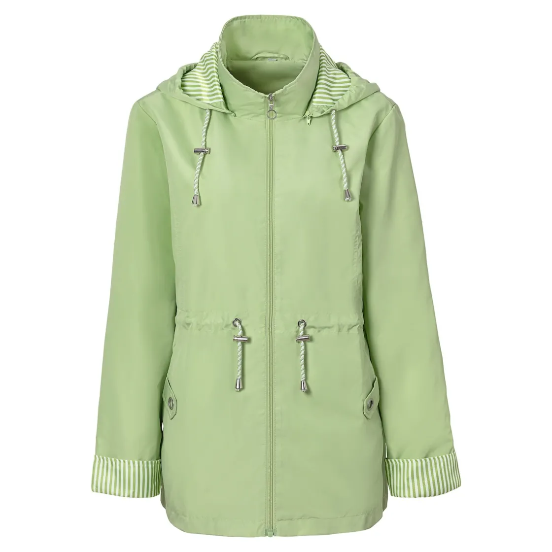 Jacken & Westen|Die moderne Hausfrau Übergangsjacke "Linda" zartgrün