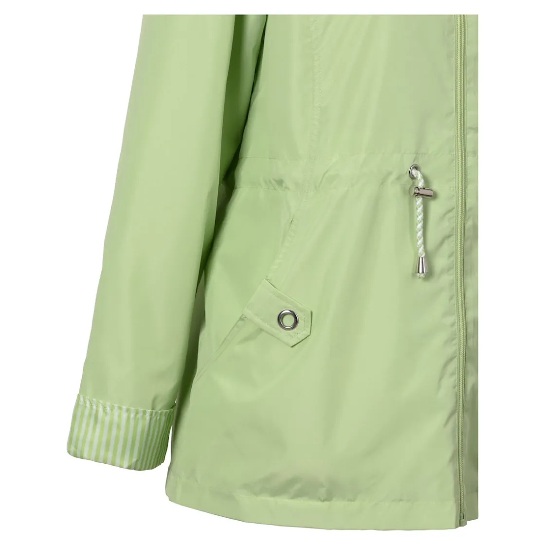 Jacken & Westen|Die moderne Hausfrau Übergangsjacke "Linda" zartgrün