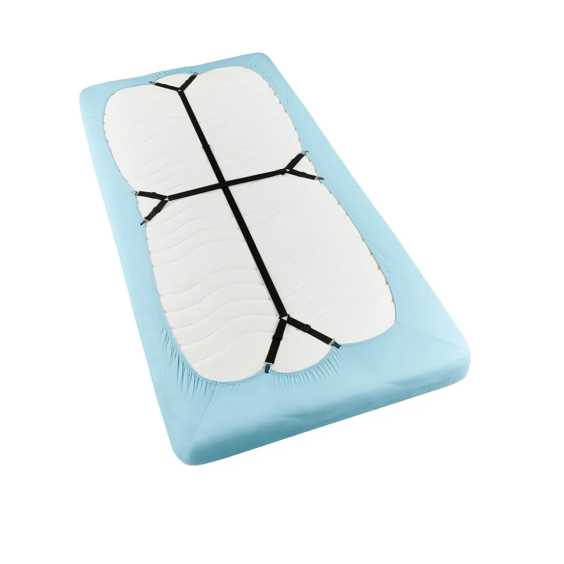 Bettzubehör ·Bettwäsche & Spannbettlaken|Die moderne Hausfrau Betttuch-Bespanner "Universal", 2 Stück