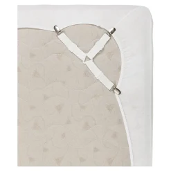 Bettzubehör ·Bettwäsche & Spannbettlaken|Die moderne Hausfrau Betttuchspanner "Komfort", 4 Stück