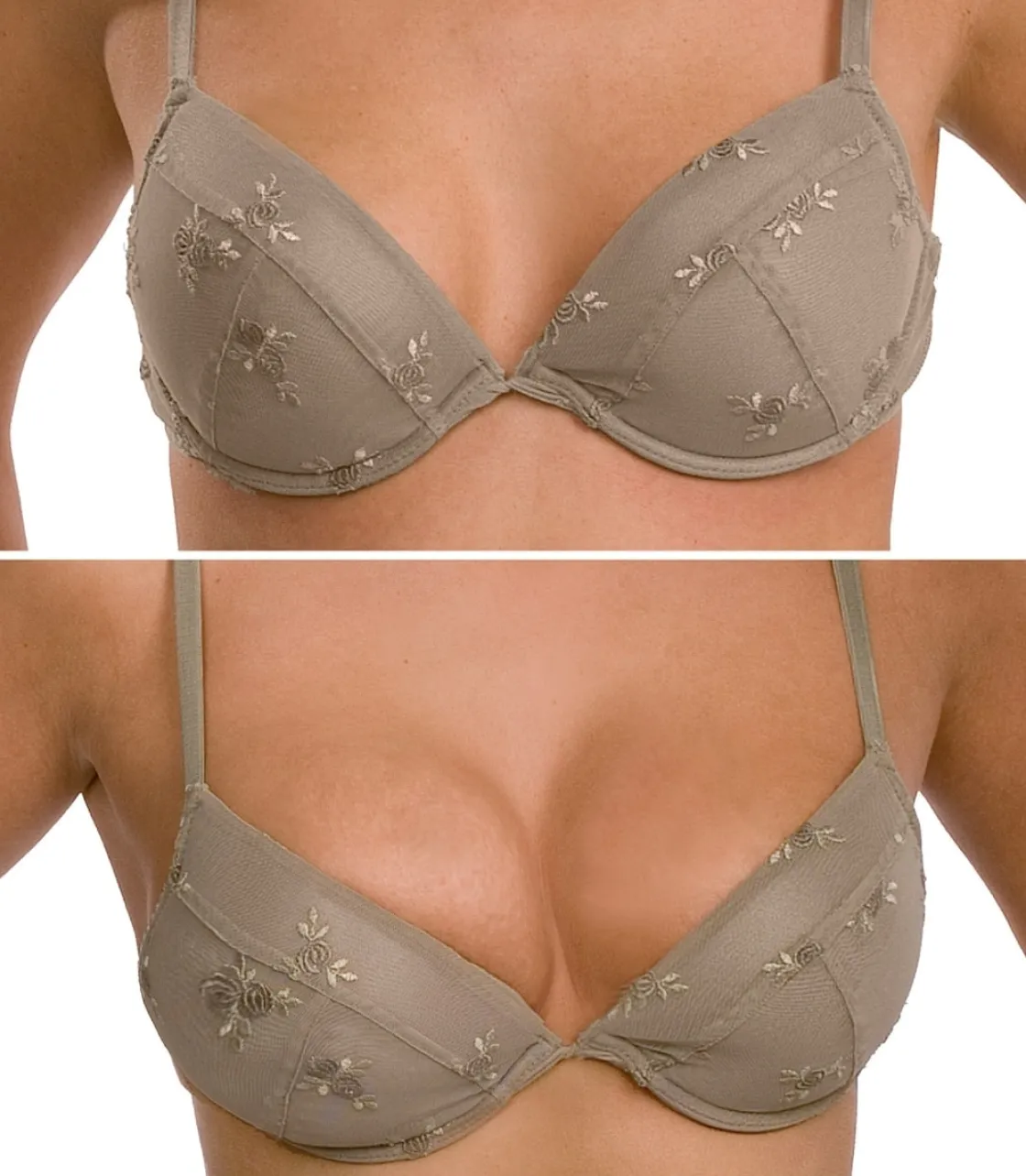 Bh-Erweiterungen & Zubehör|Die moderne Hausfrau BH-Einlagen, zum aufpumpen, 1 Paar weiß