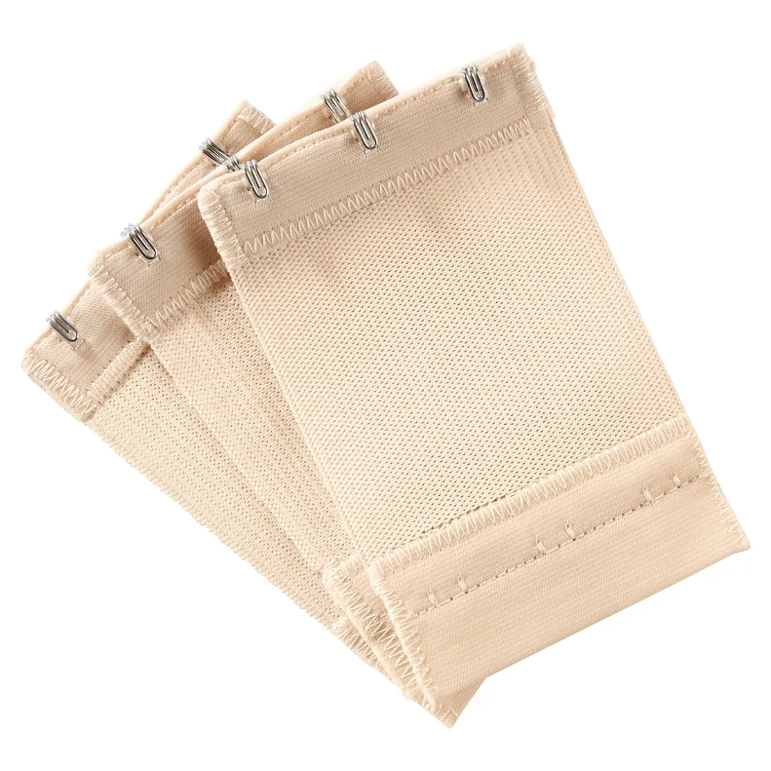 Bh-Erweiterungen & Zubehör|Die moderne Hausfrau BH-Verlängerung, 3 Stück 3 Häkchen haut