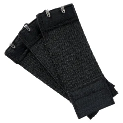 Bh-Erweiterungen & Zubehör|Die moderne Hausfrau BH-Verlängerung, 3 Stück 2 Häkchen schwarz