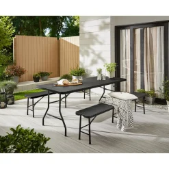 Gartenstühle & -Liegen|Gartentische|Die moderne Hausfrau Bierzelt-Garnitur 