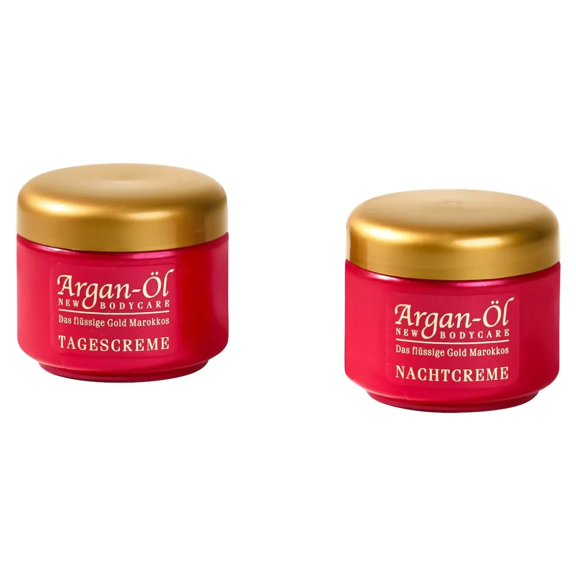 Hautpflege ·Gesicht- & Anti-Falten-Cremes|Wellness-Freunde|Die moderne Hausfrau Bio-Vital-Pflegeset "Argan-Öl", 2x 125 ml