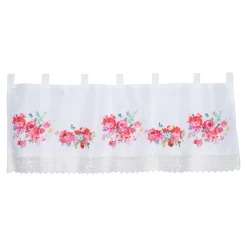 Gardinen & Stores|Die moderne Hausfrau Bistrogardine „Blüte“