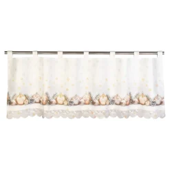 Gardinen & Stores|Die moderne Hausfrau Bistrogardine „Festtagskugeln“