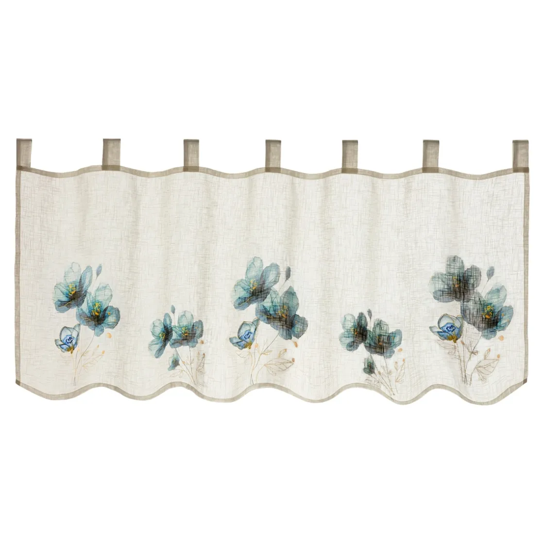 Frühlingsdekoration|Gardinen & Stores|Die moderne Hausfrau Bistrogardine „Floraler Traum“