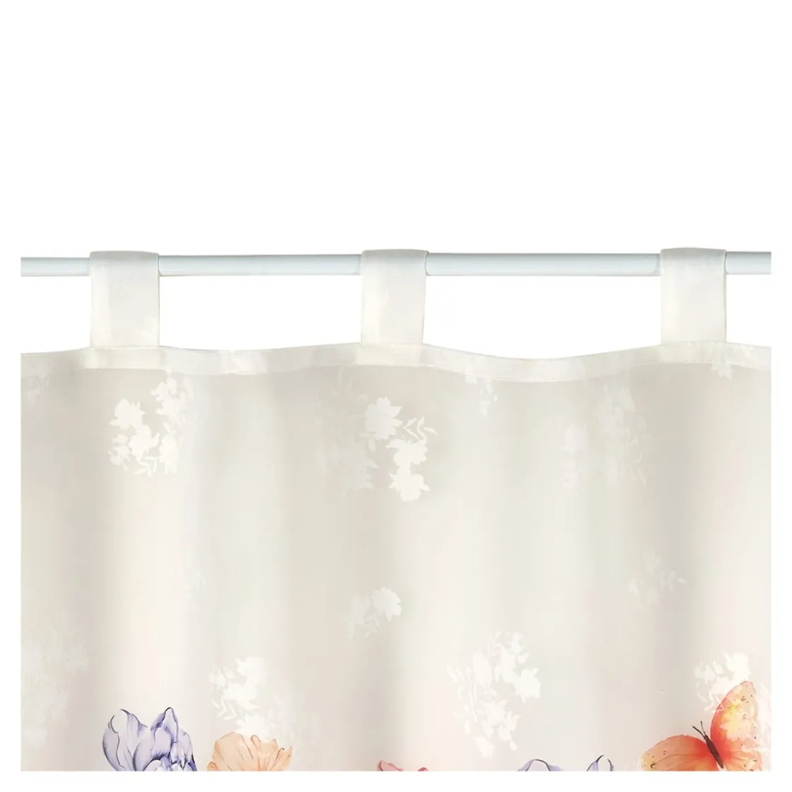 Frühlingsdekoration|Osterdekoration|Die moderne Hausfrau Bistrogardine „Frühlingszauber“