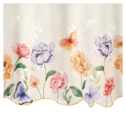 Frühlingsdekoration|Osterdekoration|Die moderne Hausfrau Bistrogardine „Frühlingszauber“