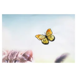 Gardinen & Stores|Die moderne Hausfrau Bistrogardine „Katzen-Spielplatz“