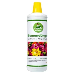 Pflanzenshop|Die moderne Hausfrau Blumendünger, 1 Liter + Gratis Sprühflasche