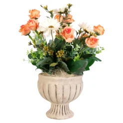 Kunstpflanzen|Die moderne Hausfrau Blumengesteck im Pokal