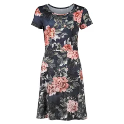 Kleider & Röcke|Die moderne Hausfrau Blumenkleid "Wildrose" Wildrose