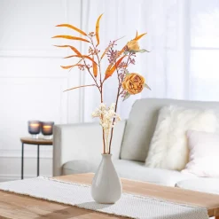 Herbstdekoration|Kunstpflanzen|Die moderne Hausfrau Blumenstrauß „Herbstblumen“, 3-teilig