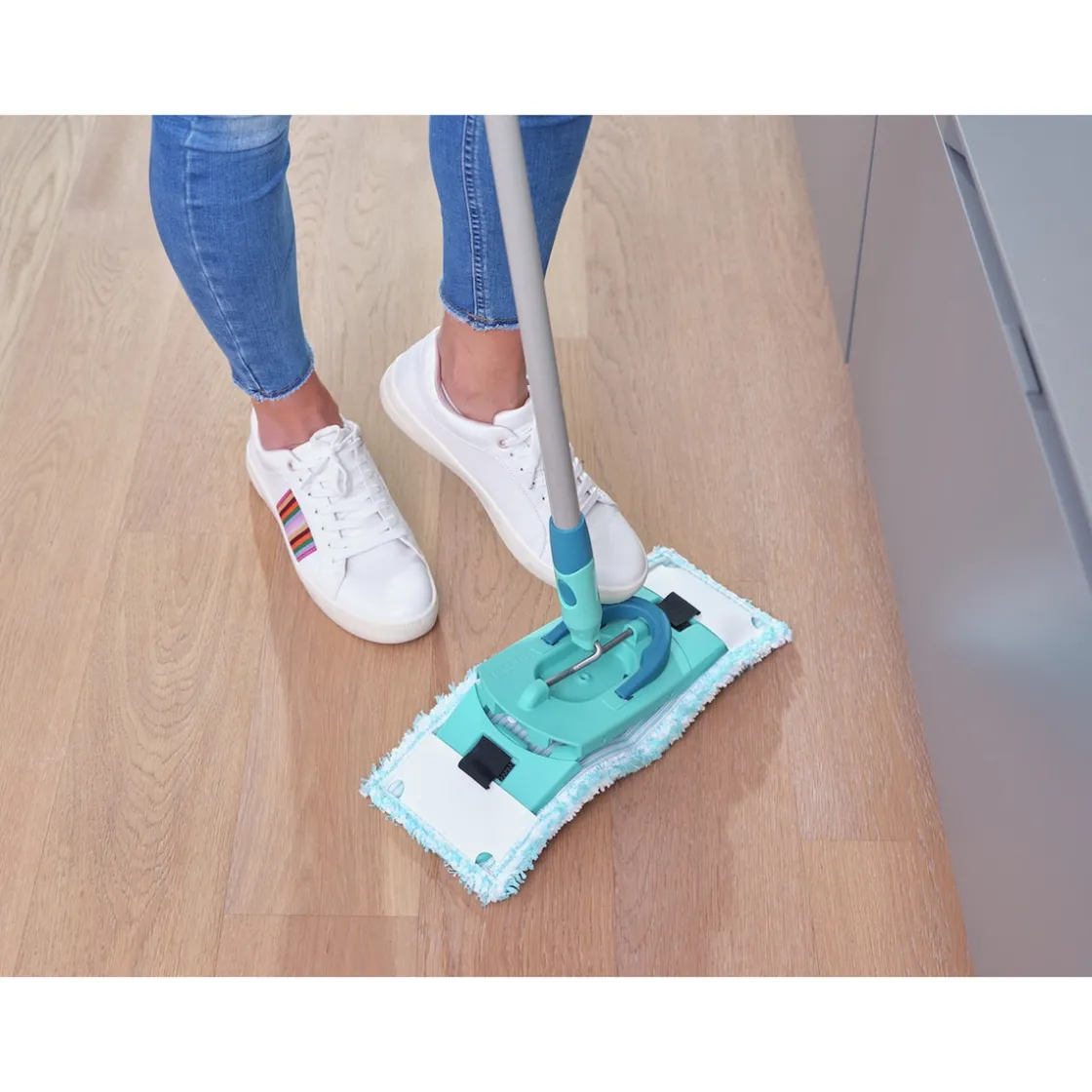 Wischer|Die moderne Hausfrau Bodenwischer-Set Clean Twist M Ergo