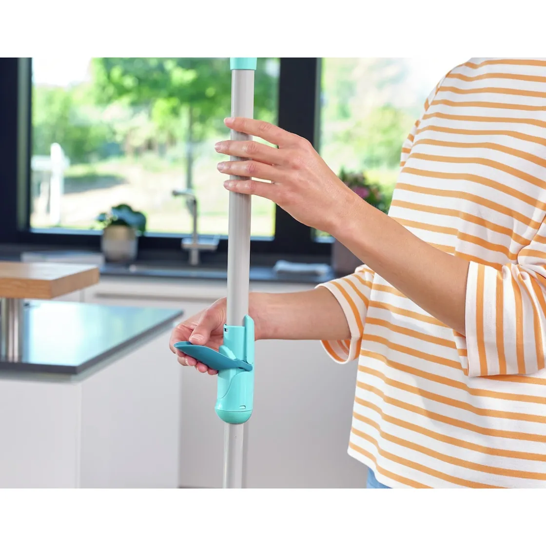 Wischer|Die moderne Hausfrau Bodenwischer-Set Clean Twist M Ergo