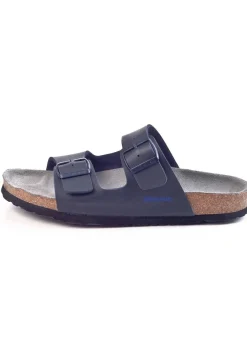 Clogs & Pantoletten|Die moderne Hausfrau BONILLO Pantoletten blau