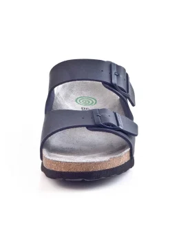 Herren Die moderne Hausfrau BONILLO Pantoletten blau