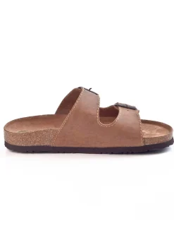 Clogs & Pantoletten|Die moderne Hausfrau BONILLO Pantoletten braun