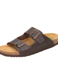 Clogs & Pantoletten|Die moderne Hausfrau BONILLO Pantoletten braun