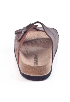 Clogs & Pantoletten|Die moderne Hausfrau BONILLO Pantoletten braun