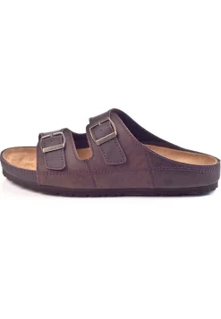 Clogs & Pantoletten|Die moderne Hausfrau BONILLO Pantoletten braun